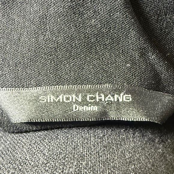Simon Chang Charcoal Denim Jacket - Picture 2 of 8
